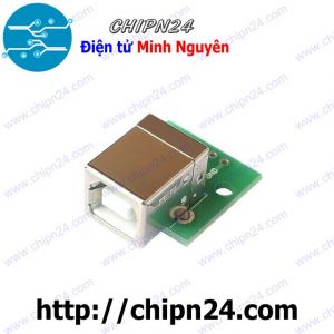 (K96) Đế chuyển Adapter USB B Cái Vuông to DIP (PCB chuyển, Mạch chuyển)