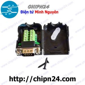 (Q31) Cổng DB9 Đực ra Domino Vỏ Nhựa