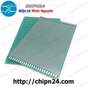 Testboard 1 mặt Thủy tinh 12x18cm (Board đồng đục lỗ PCB, Testboard cắm hàn)