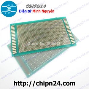 Testboard 1 mặt Thủy tinh 9x15cm (Board đồng đục lỗ PCB, Testboard cắm hàn)