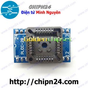 (F137) Đế chuyển PLCC28 sang DIP-24
