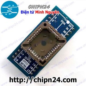 (F137) Đế chuyển PLCC32 sang DIP-32
