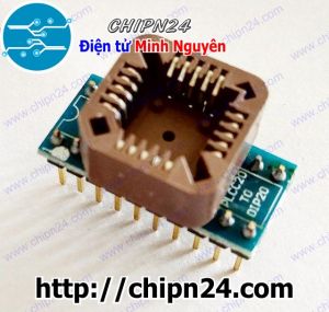 (F137) Đế chuyển PLCC20 sang DIP-20