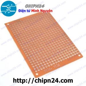 Testboard 1 mặt thường 5x7cm (Board đồng đục lỗ PCB, Testboard cắm hàn)