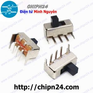 (X) Công Tắc Gạt SS-12F23 5MM (3 chân 2 vị trí Cong)