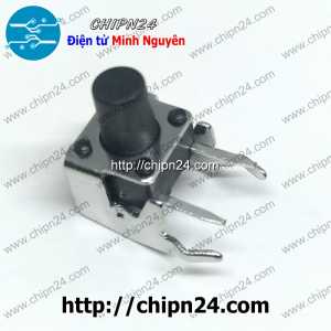 [10 cái] Nút nhấn 4 chân vuông cong 6x6x8mm DIP