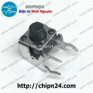 [10 cái] (F64) Nút nhấn 4 chân vuông cong 6x6x6mm DIP
