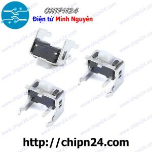 [10 cái] (K78) Nút nhấn 2 chân 3x6x5mm DIP cong