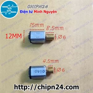 Động Cơ Rung V6 N20 12x15mm 1.5-3V