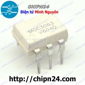 (DT) Opto MOC3063 DIP-6 Trắng Hàng Tốt