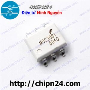 Opto Dán MOC3061 SOP-6 Trắng Hàng Tốt (SMD)