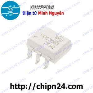 (SOP) Opto Dán MOC3063 SOP-6 Trắng Hàng Tốt (SMD)