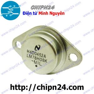 (DIP) IC LM78H08K TO-3 (LM78H08 78H08 7808 IC nguồn 8V 5A)