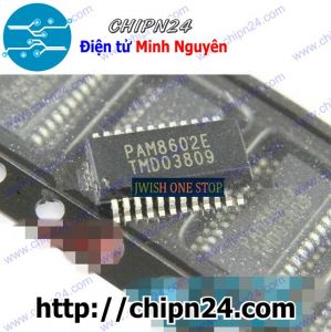 (SOP) IC Dán PAM8602 SOP-24 Hàng Tốt (SMD) (PAM8602E IC Dán Âm thanh Low Vol)
