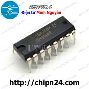 IC CD4040 DIP-16 (CD4040BE 4040) (IC đếm nhị phân 12 tầng)