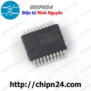 IC Dán CH341T SSOP-20 Hàng Tốt (SMD) (CH341)