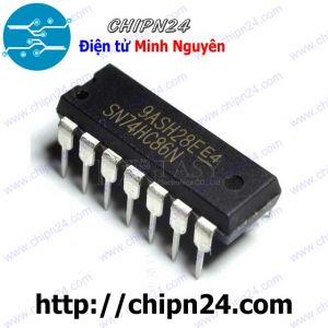 IC 74HC86 DIP-14 (SN74HC86N 7486) (IC Cổng XOR đầu vào 74LS86 Quad 2)