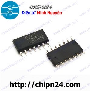 (SOP) IC Dán 7486 74HC86 SOP-14 Hàng Tốt (SMD) (Cổng XOR đầu vào 74LS86 Quad 2)