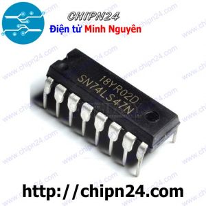 (DIP) IC 7447 74LS47 DIP-16 (IC Giải mã BCD sang led 7 đoạn loại anode chung)