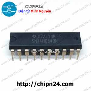 (DT) IC 74540 74HC540 DIP-20 Hàng Tốt TI (IC Bộ đệm bát phân 3 trạng thái)