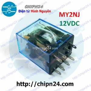 Relay Kiếng 8 Chân 5A 12VDC