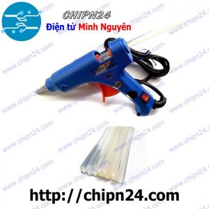 Combo Bộ Súng Bắn Keo Nến Nhỏ [Gồm 1 súng bắn keo nến nhỏ 7mm 20w và 10 keo nến nhỏ 7mm]
