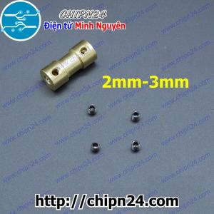 (K67) Khớp Nối Trục Đồng Nhỏ 2mm-3mm