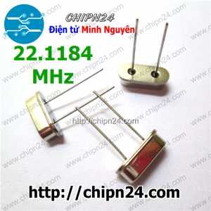 (K348) Thạch anh 22.1184M 49S DIP (22.1184MHz 22.1184)
