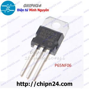 Mosfet 65NF06 TO-220 65A 60V Kênh N (P65NF06 STP65NF06)