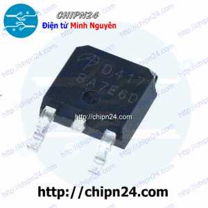 (SOP) Mosfet Dán AOD417 TO-252 Hàng Tốt 25A 30V Kênh P (SMD) (D417 417)