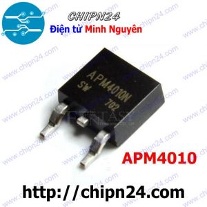 (SOP) Mosfet Dán APM4010 TO-252 57A 40V Kênh N (SMD) (APM4010N 4010)