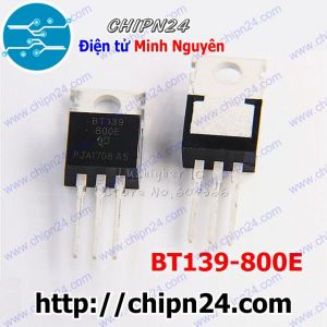 [KT1] Triac BT139-800E TO-220 16A 800V (BT139-800 BT139)