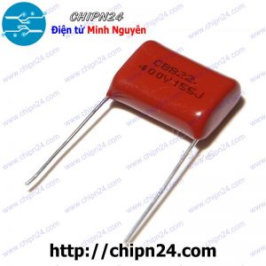 (F231) Tụ CBB 400V 155J P=20mm (155 1.5uF)