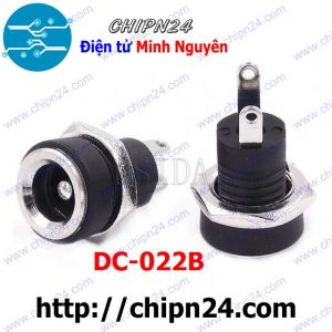 Jack DC hàn dây DC-022B 5.5x2.1mm