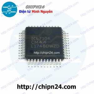 IC Dán ICL7106 QFP-44 Hàng Tốt (SMD) (ICL7106CM44 7106)