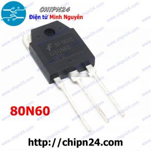 IGBT 80N60 TO-247 80A 600V Kênh N (G80N60UFD SGH80N60UFD)