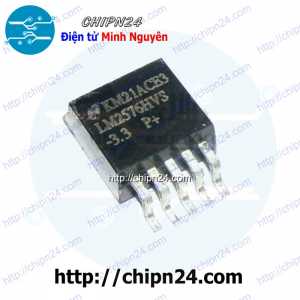IC Dán LM2576HVS-3V3 TO-263-5 (SMD) (LM2576HVS-3.3 LM2576 2576 3V3 3.3V) (IC Nguồn Giảm áp Buck Power)