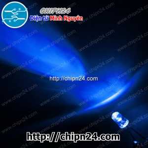 [50 con] Led 5mm siêu sáng Xanh Dương (Led 5mm Trong Xanh Dương)