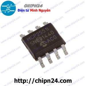 (SOP) IC Dán MCP2551 SOP-8 Hàng Tốt (SMD) (MCP2551-I/SN 2551)