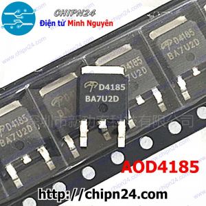 (SOP) Mosfet Dán AOD4185 TO-252 Hàng Tốt 40A 40V Kênh P (SMD) (D4185 4185)