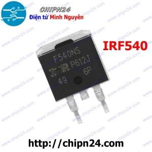 (SOP) Mosfet Dán IRF540 TO-263 Hàng Tốt 33A 100V Kênh N (SMD) (IRF540NS F540NS 540)