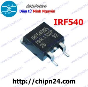 [SOP] Mosfet Dán IRF540 TO-263 33A 100V Kênh N (SMD) (IRF540NS F540NS 540)