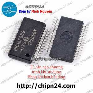 IC Dán PIC16F886-I/SS SSOP-28 (SMD) (PIC 16F886-I/SS PIC16F886)