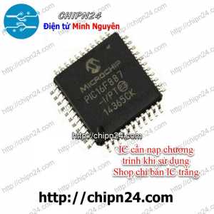 (SOP) IC Dán PIC16F887-I/PT TQFP44 (SMD) (PIC 16F887-I/PT PIC16F887)