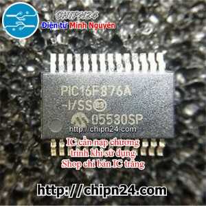 (SOP) IC Dán PIC16F876A-I/SS SSOP-28 (SMD) (PIC 16F876A-I/SS PIC16F876A)