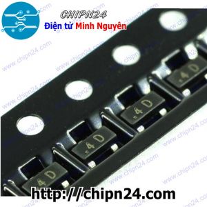 [10 con] (G3.2) Transistor Dán A94 (4D) SOT-23 PNP 300mA 400V (SMD) (KSP94 MMBTA94)