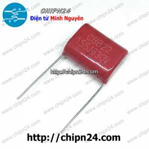 Tụ CBB 630V 155J P=20mm (155 1.5uF)