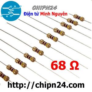 [50 con] () Điện Trở 68R 1/4W 5%