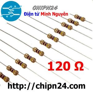 [50 con] () Điện Trở 120R 1/4W 5%