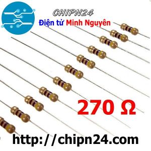 [50 con] () Điện Trở 270R 1/4W 5%